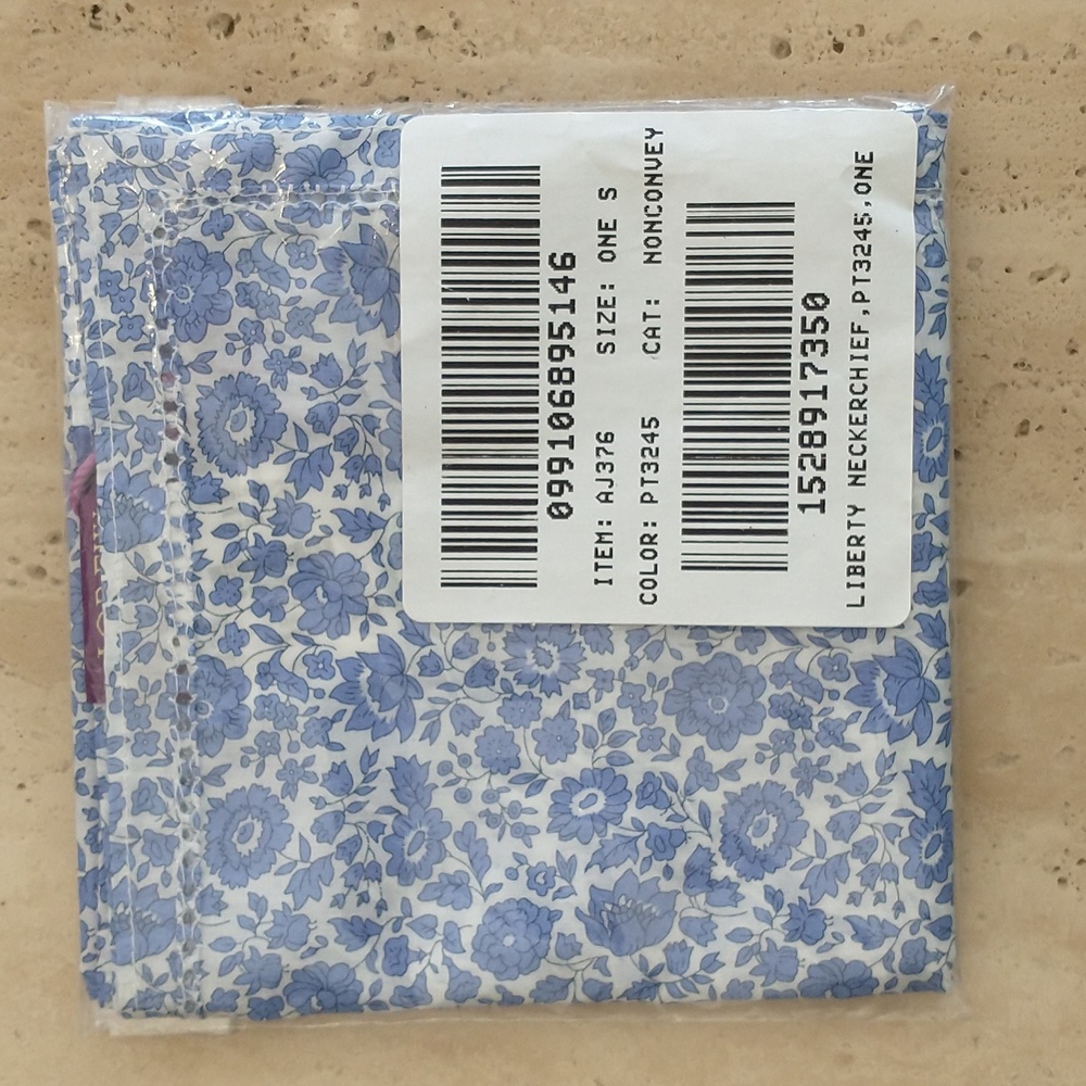 [J Crew] Liberty London Neckerchief | blue